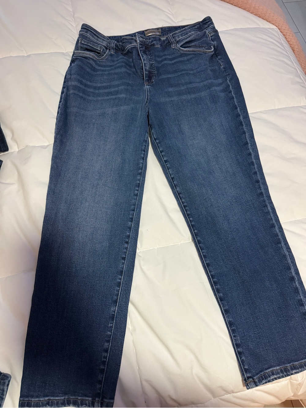 Kut from the Kloth Women's Indigo Straight-Leg Jeans